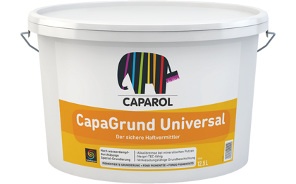 Грунтовка для наружных и внутренних работ Caparol CapaGrund Universal / КапаГрунт Универсал колеруемая, 10 л